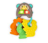 Bright Starts, Clés Musicales Électroniques Musical MonKeys - Clés Petit Singe avec Sons Rigolos, Jouet Multisensoriel, 6 Mois et Plus