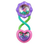 Bright Starts - Hochet Rattle Et Shake Barbell - sans BPA - Rose
