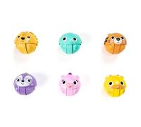 Bright Starts Lot de 6 balles pour bébé