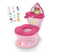 Disney Princess My Size Potty Système 2 en 1 pour l'apprentissage de la propreté des tout-petits avec sons de rinçage réalistes, acclamations et mélodies, pour enfants de 18 mois, jusqu'à 22,7 kg