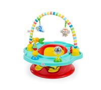 Bright Starts, Siège Super Seat Playful Paradise 3-en-1, avec Jouets d'Activités et Tablette pour Repas, pour Enfants de 6 Mois et Plus, Unisexe