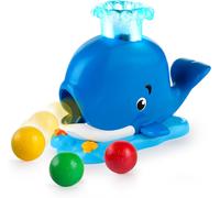 Bright Starts Silly Spout Whale Ball Popper Musical Activity Toy With Light And Sounds 3 Balls Early Development 6-12 Months