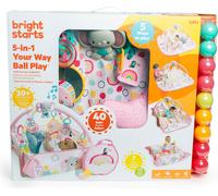 Bright Starts Tapis de jeu pour bébé - Set 5in1 avec balles
