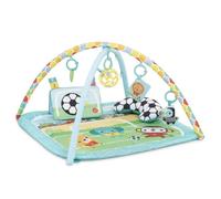 BRIGHT STARTS Tapis d'Eveil bébé Football, Arche de jeu avec jouets Oball détachables, Musique et Lumières