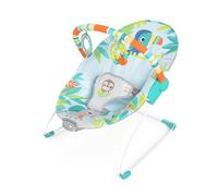 Bright Starts Transat bébé Rainforest Vibes – Vibrations apaisantes, barre amovible – Multicolore