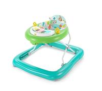 BRIGHT STARTS Trotteur Tiny Trek 2 en 1, modèle Jungle Vines, jouet d?activités, hauteur réglable, lumières & sons, 6 mois+ blanc TU
