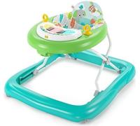 BRIGHT STARTS Trotteur bébé pliable 2 en 1 - Animaux de la Jungle, Musique et Lumieres, Jouets interactifs