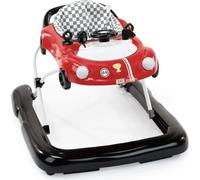 BRIGHT STARTS Trotteur bébé pliable 3 en 1, petite voiture , 3 modes de jeux évolutifs, rouge
