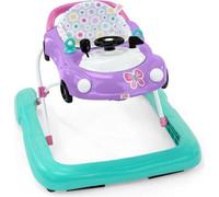 BRIGHT STARTS Trotteur bébé pliable 3 en 1, petite voiture, 3 modes de jeux évolutifs, violet