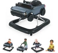 BRIGHT STARTS Trotteur et pousseur Voiture Ford Bronco 4-en-1, jouet de volant interactif et amovible 6M+