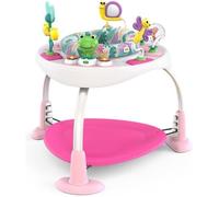 Bright Starts Aire D'éveil Bounce Bounce Baby 2-In-1 Activity Jumper & Table - Playful Palms