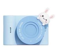 Brightake Appareil photo 32 Go pour enfants, écran tactile, appareils photo numériques, 3 pouces, avec lentille avant et arrière, cadeau pour les enfants de 4 à 12 ans, Bleu Bleu