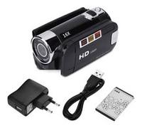 Brightake Caméscope, 1080P FHD/16x zoom /écran pivotant à 270° Caméscope avec zoom optionnel, noir Noir