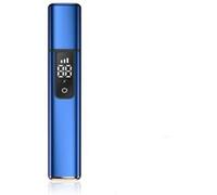 Brightake Ciseaux Electriques pour Poils de Nez, ciseaux Auriculaires et Nasaux Rechargeables USB, avec Lame Amovible-bleu