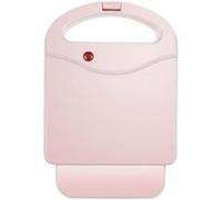 Brightake Grille-pain multifonction, chauffant des deux côtés, antiadhésif, 650 W, facile à ranger, rose rose