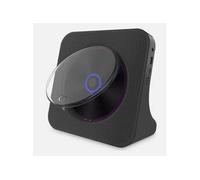 Brightake Lecteur CD rétro avec Bluetooth, rechargeable, lecture USB, radio FM télécommande, lecture programmée, noir