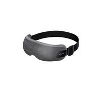 Brightake Lunettes de massage chauffantes Bluetooth pour les yeux, masseur anti-stress Noir G