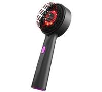 Brightake masseur 2 en 1, brosse à cheveux électrique pour la croissance des cheveux-noir noir G