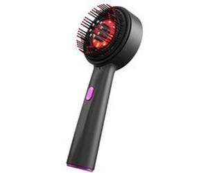 Brightake masseur 2 en 1, brosse à cheveux électrique pour la croissance des cheveux-noir noir G