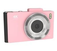 Brightake Nouvelle caméra pour enfants, caméra numérique 4K HD, caméra CCD rétro, pour étudiants, enfants, rose Rose G