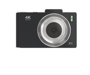 Brightake Nouvelle caméra pour enfants, caméra numérique 4K HD, caméra CCD rétro, pour étudiants, enfants, noir Noir G