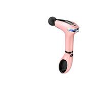 Brightake Pistolet à fascia électrique à LED avec masseur à 4 têtes de massage-rose