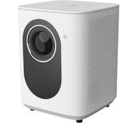 Brightake Projecteur, 1080P, WiFi double bande et Bluetooth 5.0, projection WiFi pour téléphones portables, portable, pour la maison, le camping, le bureau, 22 x 17 x 21,5 cm, blanc