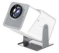 Brightake Projecteur configuré avec plusieurs interfaces, MINI portable, adapté à plusieurs scénarios, 17,2 x 10,9 x 10 cm, blanc