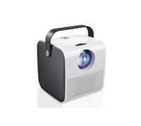 Brightake Projecteur domestique, partage d'écran sans fil avec un téléphone portable, fonction haut-parleur Bluetooth, adapté à plusieurs scénarios,
