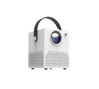 Brightake Projecteur portable, 1080P, double fréquence 2,4G / 5G, correction trapézoïdale à quatre points, écran identique à celui d'un téléphone