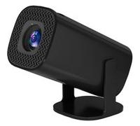 Brightake Projecteur portable, mini projecteur, 1080P, design carré, Bluetooth, WiFi6 + BT5.0, compatible avec Android 11.0, noir