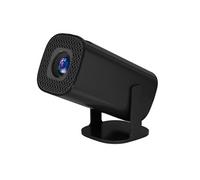 Brightake Projecteur portable, mini projecteur, 1080P, design carré, Bluetooth, WiFi6 + BT5.0, compatible avec Android 11.0, noir