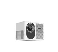 Brightake Smart Projector T8 Full HD 1080P, 500 ANSI lumens, 40-150 pouces, Wi-Fi, mise au point automatique, 3D ToF, haut-parleurs stéréo, blanc