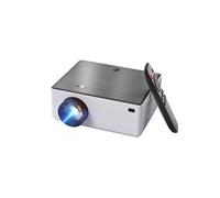 Brightake Vidéoprojecteur, 1080P, double fréquence 2,4G/5G, correction ±15°, connectable à un smartphone/une tablette/un ordinateur portable/une clé