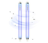BrightArk 15W Ampoule de rechange pour Lampe Tue Mouche, FSL T8 F15W BL Ampoule Anti Moustique, Tube UV de 17in pour Lampe Anti Moustique/Tue Mouche/Lampe Anti Insecte de 15/30W(2 pièces)