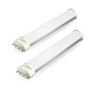 BrightArk 2G11 PLL Lampe LED Éclairage 9W 220V Blanc Chaud 3000K 4-Pin Tube Lampe Culot à Broches 700 Lumens Angle de Rayonnement 160° Replacement for Conventional 18W Compact Fluorescent Lamp