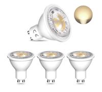 BrightArk Ampoule LED GU10 7W MR16 Ampoule Spot 12V Blanc Neutre 4000K Ampoules Économie D'énergie Équivalent Lumière Halogène 65W Lampe Spot Encastrable Angle de Lumière 38°, Non Réglable, Lot de 4