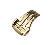 BrightBulb Boucle de Ceinture de Montre Pliante Double Presse Papillon Boucle Sangle Accessoires de Remplacement Boucle pour Ome-GA Aqua Terra-Or 20mm