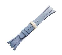 BrightBulb Bracelet de montre de remplacement en silicone boucle ardillon 27mm bracelet en caoutchouc étanche pour Casio GA-2100 AP-Gris Gold Buckle
