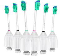 BrightDeal Lot de 6 têtes de brosse à dents de rechange compatibles avec Philips Sonicare série E Elite Essence Advance CleanCare Xtreme HX7022/66