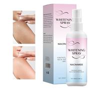 Brightening Body Spray, Lightening Skin Lotion, 5.51x1.54in Authentic Uv Protection Mist, Fast-Absorbing Hydration, Sweatproof Radiant Glow for Legs Neck Hands Daily Use