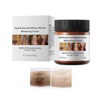 Brightening Cream Dark Knees, Lightening Tone Lotion, Skin Care Balm with Daily Comfort, Compact Pack Utility with Quick Absorption, Beauty Cosmetic, Longtail Whitening Aid for Morning Routine Use