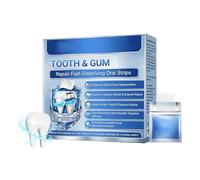 Brightening Teeth Strips, Fast-Acting Stain Removal Patches, Invisible Whitening Aid for Sensitive Teeth, Long Lasting Care Cosmetic, Modern Utility Design Style, Cosmetic for Women Men Senior