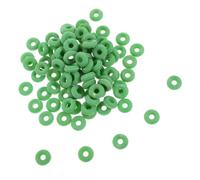 BRIGHTFUFU 180 Anneaux de Castration en Caoutchouc Haute Élasticité Verts Expansion Élastique pour Coupe de Queue Porcs Bovins Moutons Outil de Castration Sécurisé pour Élevage