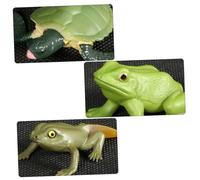 BRIGHTFUFU 2 Ensembles Figurines Animaux Évolution Grenouille et Tortue Réalistes Jouets Éducatifs Léger et Portable pour Garçon Fille Apprentissage Cycle de Vie et Décoration