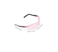 BRIGHTFUFU 2 pièces Lunettes de Sécurité Garçon Fille Surlunettes Protection Rose Protection UV et Lumière Bleue Adaptées Aux Jeux Études et Activités Extérieures