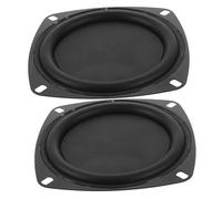 BRIGHTFUFU 2 pièces Membrane de Diaphragme pour Haut-Parleur Passif Radiateur de Basse Fréquence de Réparation pour Woofer et Enceinte Membrane Vibrante et Écologique Lot
