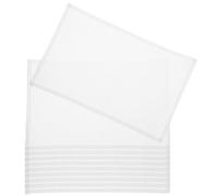 BRIGHTFUFU 20 Pièces Numéros de Dossard pour Athlètes en Tissu Léger et Résistant aux Intempéries, Dossards Blancs pour Course à Pied et Événements Sportifs D'athlétisme