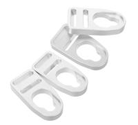 BRIGHTFUFU 4 Pièces Clip de Siège pour Kayak Clips de Boucle de Kayak en Aluminium Argenté Fixation de Siège Ajustement Navigation Touring