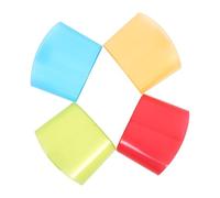 BRIGHTFUFU 4pièces Support Suspendu Pour Sachets De Thé Organisateur De Tasses à Thé Et Porte-biscuit Pour Mugs Couleurs Assorties